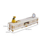 Traditionele TV-standaard Console Houten mediaconsole TV-standaard met 4 laden