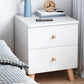 Modernism Bed Nightstand Storage Drawer Night Table for Home White 1 Piece 2 Clearhalo 'Bedroom Furniture' 'furn' 'furn_night_stand' 'Furniture' 'night_stand' 'Nightstands' 6999089