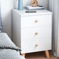 Modernism Bed Nightstand Storage Drawer Night Table for Home White 1 Piece 3 Clearhalo 'Bedroom Furniture' 'furn' 'furn_night_stand' 'Furniture' 'night_stand' 'Nightstands' 6999093