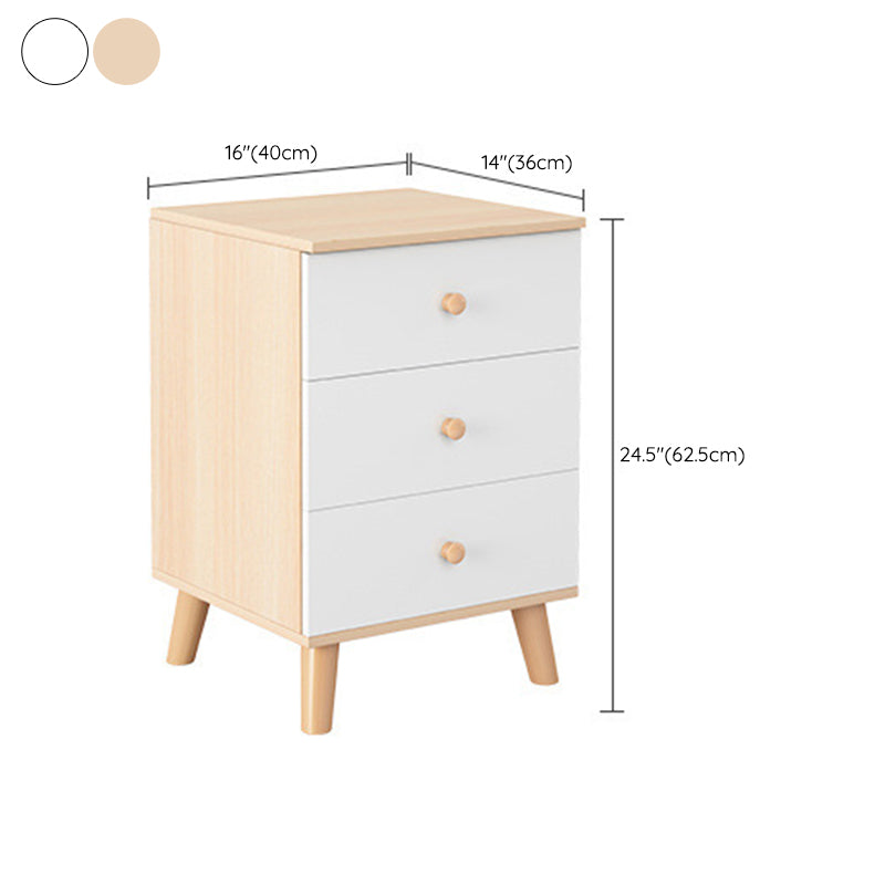 Modernism Bed Nightstand Storage Drawer Night Table for Home Clearhalo 'Bedroom Furniture' 'furn' 'furn_night_stand' 'Furniture' 'night_stand' 'Nightstands' 6999114
