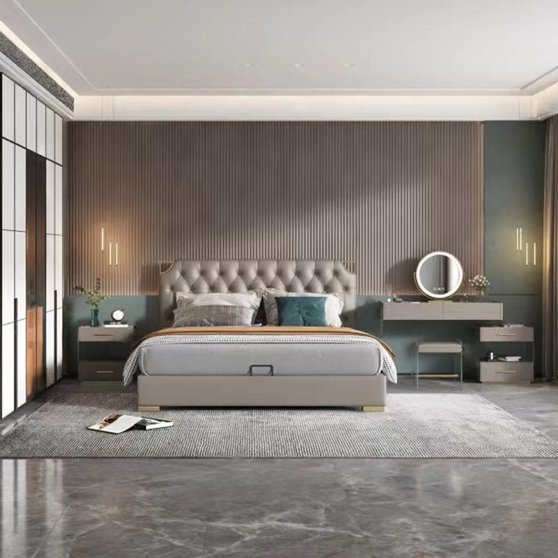 Glam Accent Table table de nuit ouverte Stand de nuit pour chambre à coucher et maison