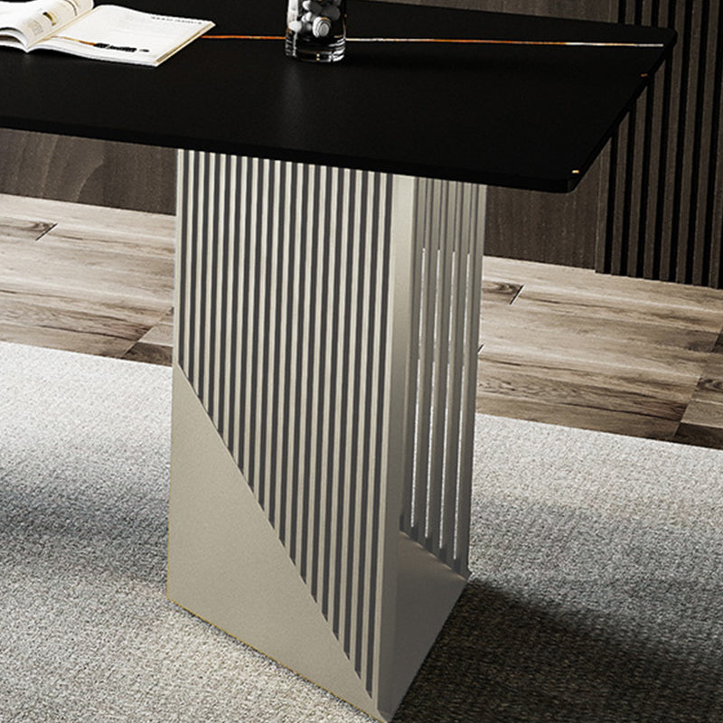 灰色の椅子を備えたメタルダイネットセット1/2/4/7 PCSグラムダイニングテーブルセット