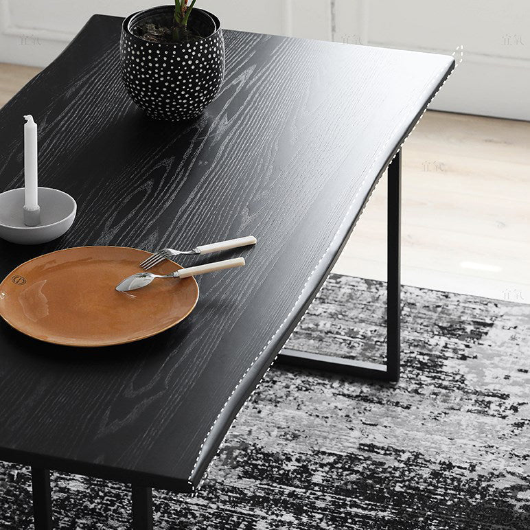 Moderne rechthoek houten eettafel 1/2 stukken eetgelegenheid voor eetkamer