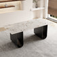 Nordic Rectangle Stone Dining Table 1/5 Pieces Dining Set for Dining Room
