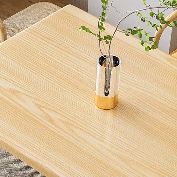 モダンな長方形のウッドダイニングテーブル1/5/6/7ピースダイニングルーム用ダイニングセット