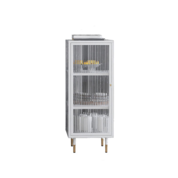 Mobile contemporaneo porte in vetro mobile in metallo con porte