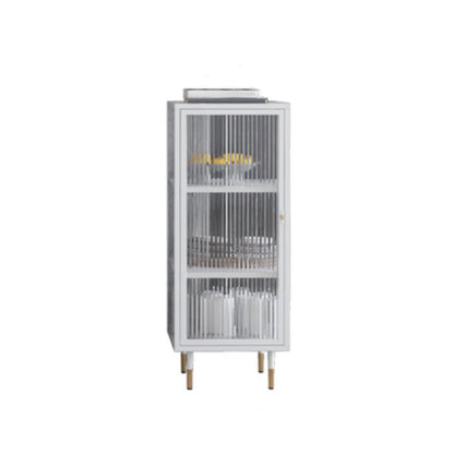 Mobile contemporaneo porte in vetro mobile in metallo con porte