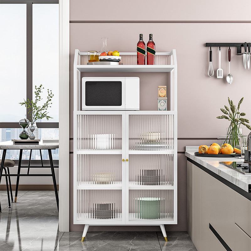 Porte di vetro Curio Curio Metal Contemporary Display With Doors