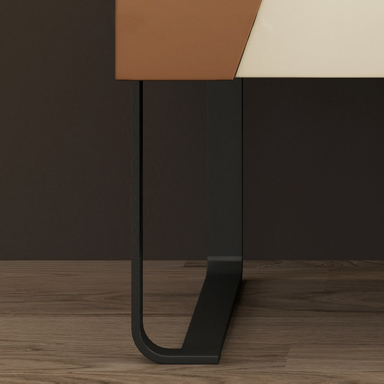 オープンストレージのアクセントテーブルナイトスタンド木製ナイトテーブルベッドルーム用