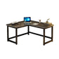Contemporary Black Office Desk Wooden Writing Desk for Office