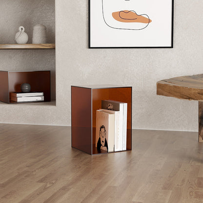 Style moderne à l'arrière fermé bibliothèque en acrylique pour salle d'étude