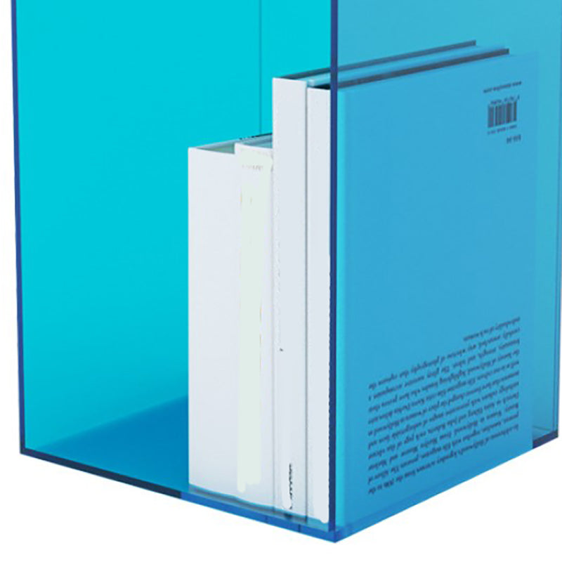 Style moderne à l'arrière fermé bibliothèque en acrylique pour salle d'étude