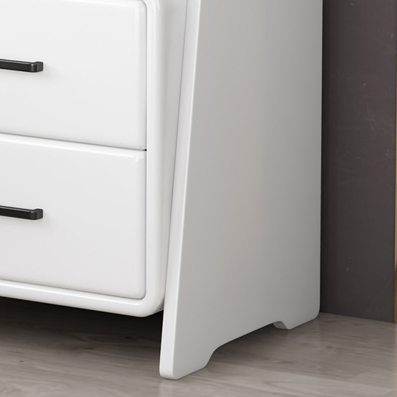 Bibliothèque en bois de bibliothèque standard à dos ouvert moderne avec tiroirs