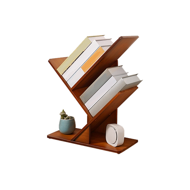 Modern Open Back Bookshelf Engineered Wood Bookcase for Study Room 17"L x 7"W x 21"H Clearhalo 'Bookcases' 'furn' 'furn_bookcases' 'Furniture' 'Office Furniture' 7000949