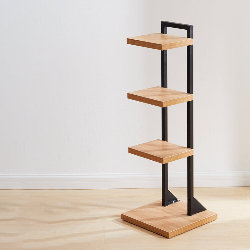 Libris de bibliothèque contemporaine Bibliothèque à l'arrière en bois d'origine standard