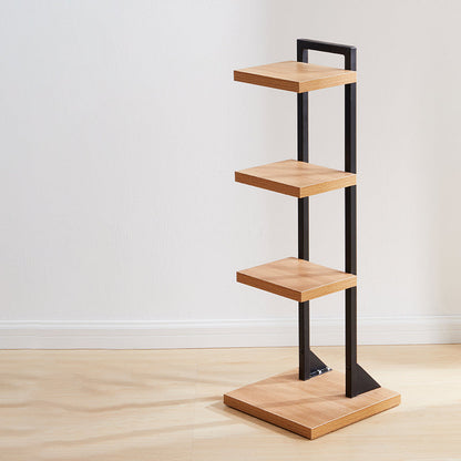 Libris de bibliothèque contemporaine Bibliothèque à l'arrière en bois d'origine standard