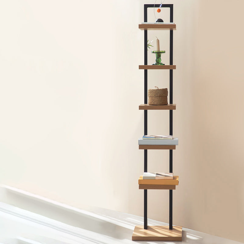 Libris de bibliothèque contemporaine Bibliothèque à l'arrière en bois d'origine standard