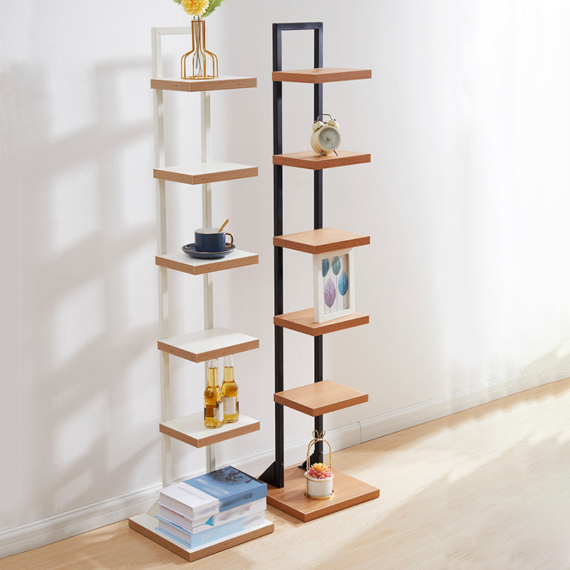 Libris de bibliothèque contemporaine Bibliothèque à l'arrière en bois d'origine standard