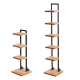 Libris de bibliothèque contemporaine Bibliothèque à l'arrière en bois d'origine standard