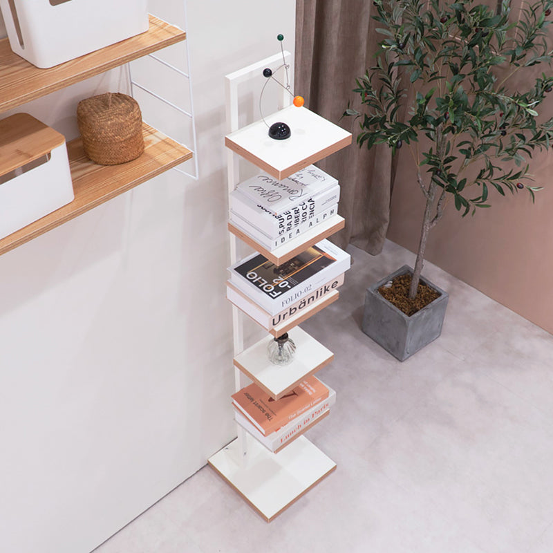 Libris de bibliothèque contemporaine Bibliothèque à l'arrière en bois d'origine standard