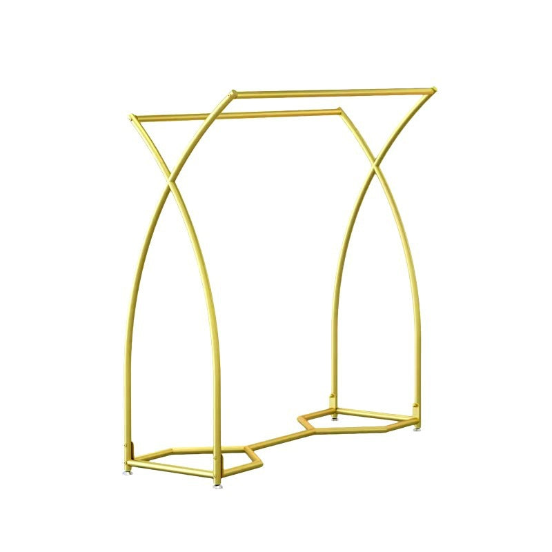 Gorgeous Coat Hanger Stand Solid Color Metal Coat Rack for Living Room Clearhalo 'Entry & Mudroom Furniture' 'furn' 'furn_hall_tree_coat_racks' 'Furniture' 'Hall Trees & Coat Racks' 'hall_tree_coat_racks' 7001122