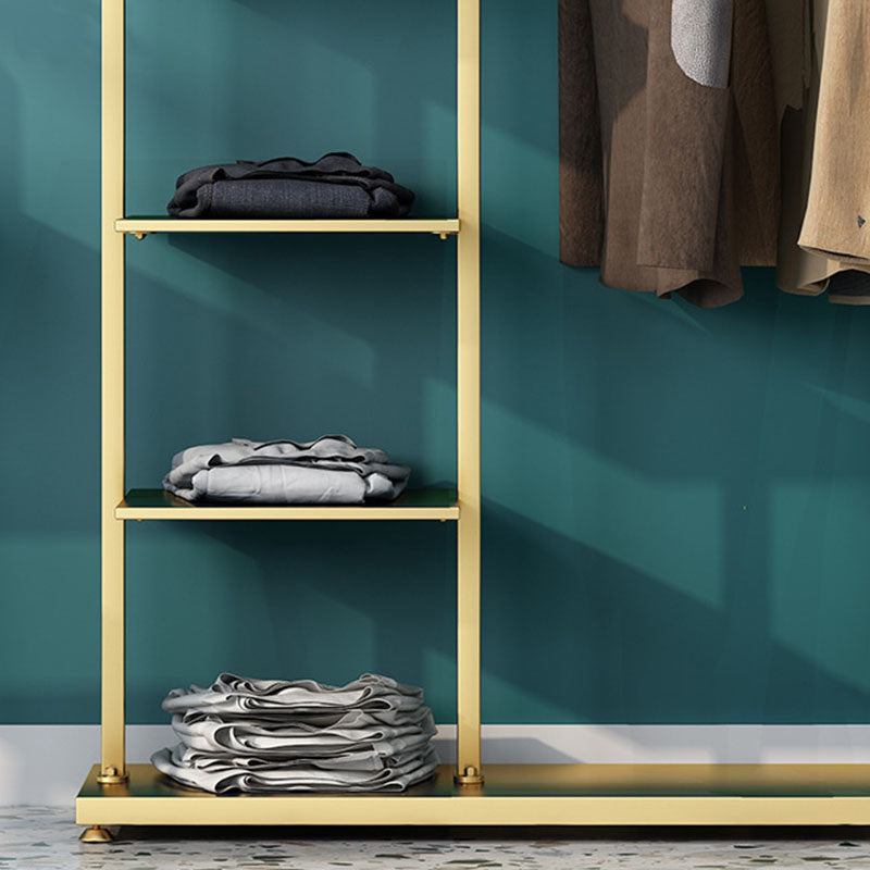 Glam Style Coat Hanger Free Standing Hall Tree (Drying Rack not Included) Clearhalo 'Entry & Mudroom Furniture' 'furn' 'furn_hall_tree_coat_racks' 'Furniture' 'Hall Trees & Coat Racks' 'hall_tree_coat_racks' 7001175