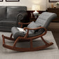 Single Lounge Lazy Sofa Chair Wood Base Rocking Chair for Living Room Clearhalo 'Chairs & Seating' 'furn' 'furn_rocking_chairs' 'Furniture' 'Living Room Furniture' 'Rocking Chairs' 'rocking_chairs' 7001504