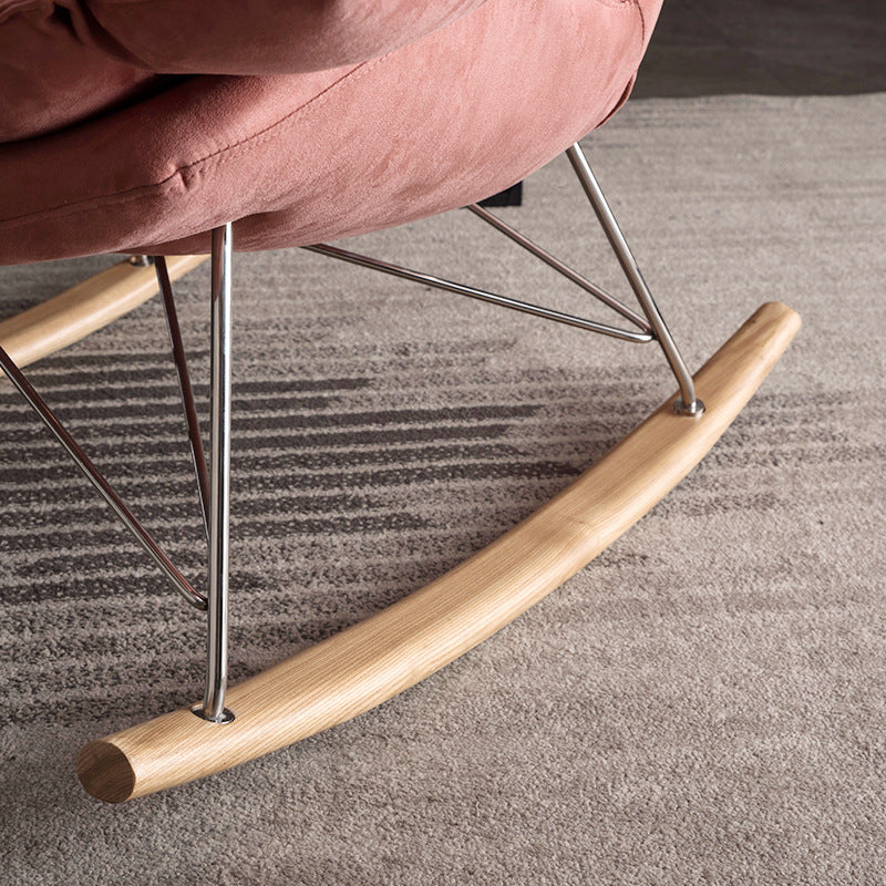 Chaise à bascule intérieure de style moderne chaise à bascule canapé lazy pour le salon