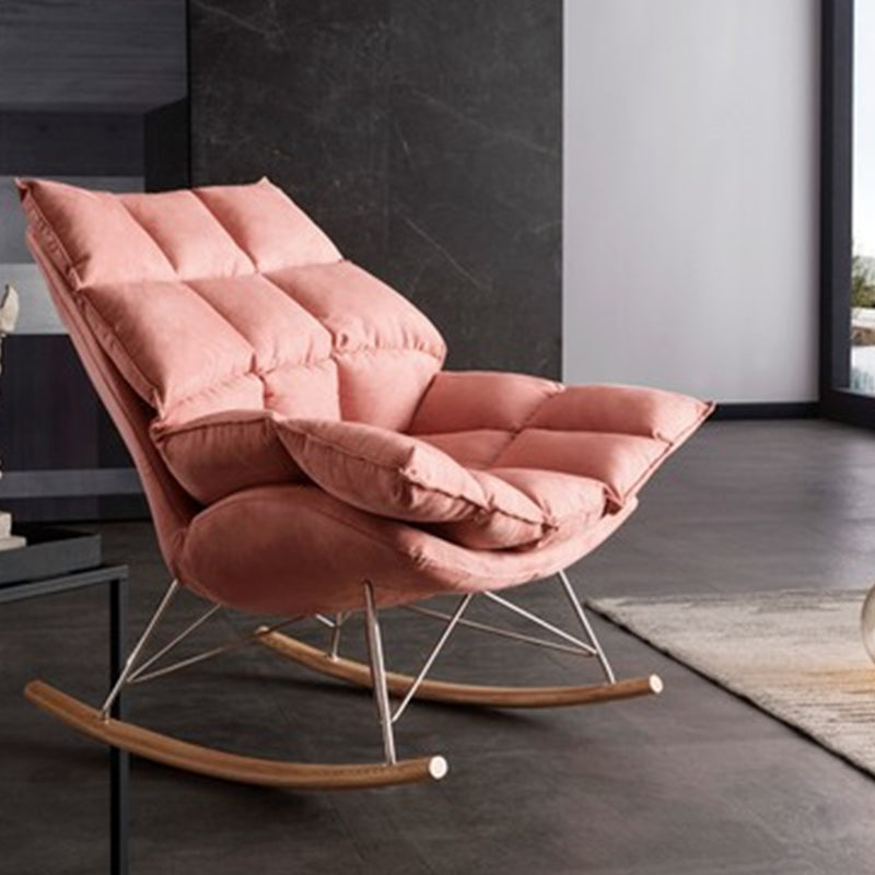 Chaise à bascule intérieure de style moderne chaise à bascule canapé lazy pour le salon