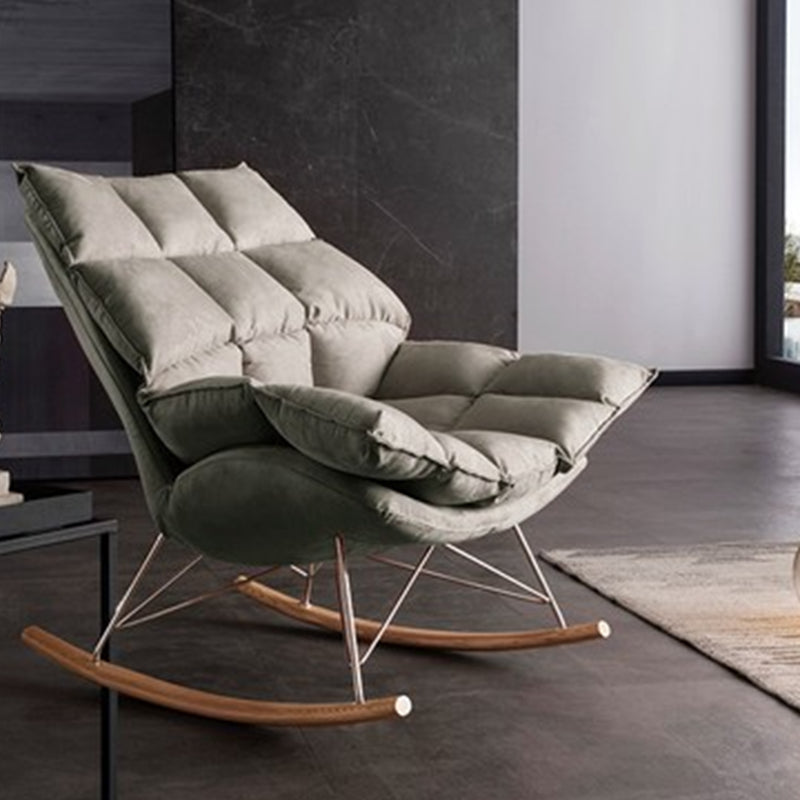 Chaise à bascule intérieure de style moderne chaise à bascule canapé lazy pour le salon