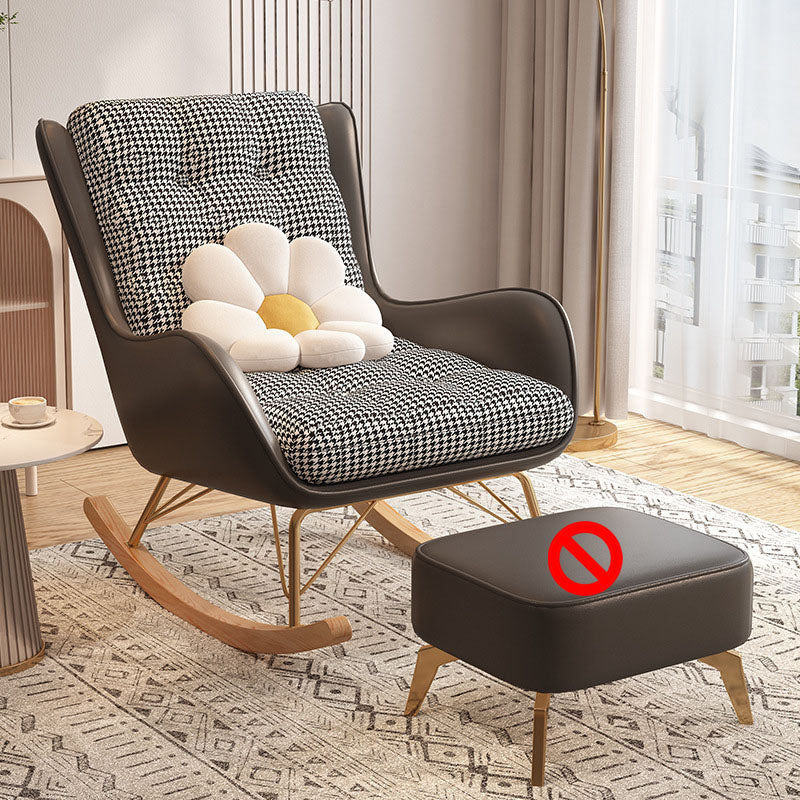 Light Luxury Leisure Modern Scheding Silla de tela de algodón Silla de sofá perezoso