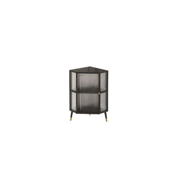 Contemporary China Cabinet Metal Storage Cabinet for Dining Room