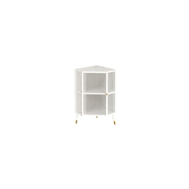 Contemporary China Cabinet Metal Storage Cabinet for Dining Room