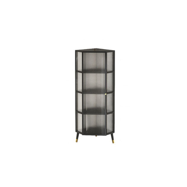 Contemporary China Cabinet Metal Storage Cabinet for Dining Room