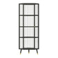 Contemporary China Cabinet Metal Storage Cabinet for Dining Room