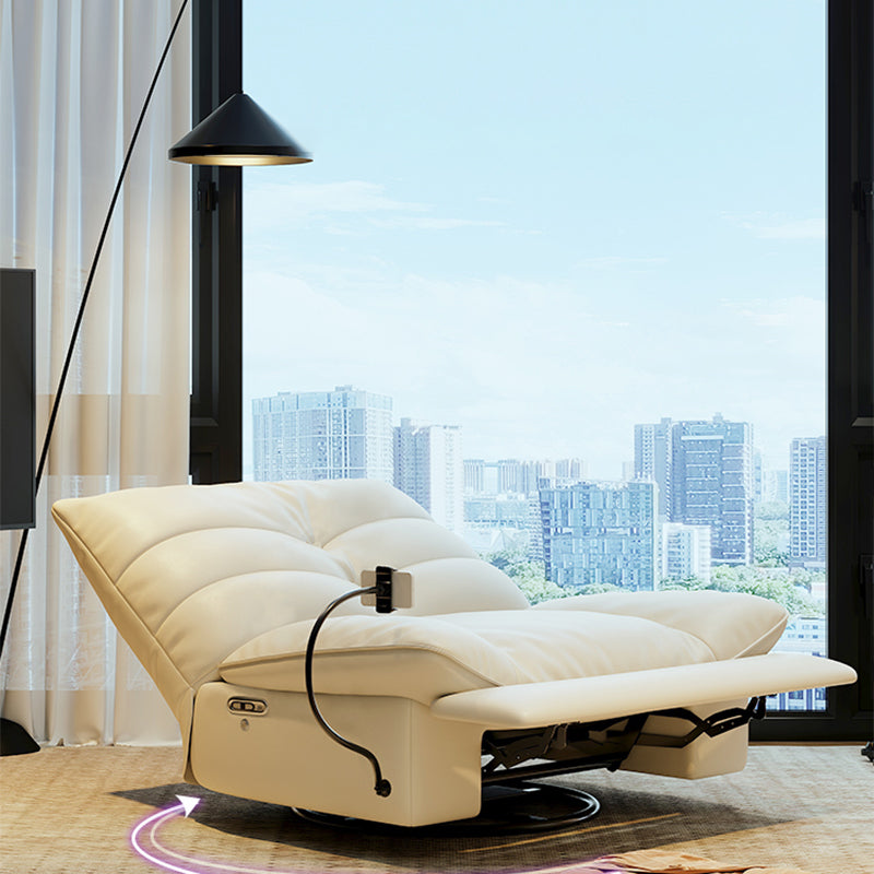 Moderno vera sedia in pelle club recliner massaggio home theater reclinabile