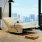 Moderno vera sedia in pelle club recliner massaggio home theater reclinabile