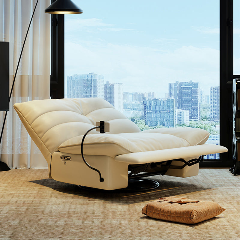 Moderno vera sedia in pelle club recliner massaggio home theater reclinabile