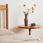 Modern Accent Side Table Naturally Shaped Natural Solid Wood 4 Legs Living Room Clearhalo 'Coffee & Accent Tables' 'End & Side Tables' 'end_side_tables' 'furn' 'furn_end_side_tables' 'Furniture' 'Living Room Furniture' 7004234