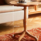 Modern Accent Side Table Naturally Shaped Natural Solid Wood 4 Legs Living Room Clearhalo 'Coffee & Accent Tables' 'End & Side Tables' 'end_side_tables' 'furn' 'furn_end_side_tables' 'Furniture' 'Living Room Furniture' 7004235