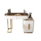 Glass Vanity Dressing Table Bedroom Vanity Dressing Table with Drawer
