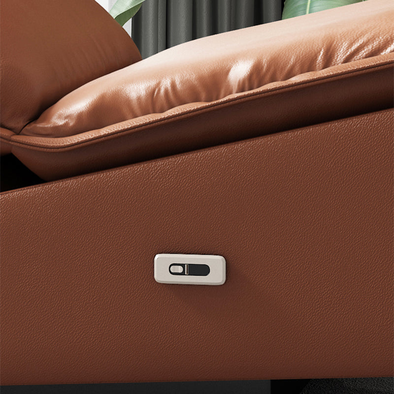 Contemporary Armless Standard Recliner Gliding Recliner Chair Clearhalo 'Chairs & Seating' 'furn' 'furn_recliners' 'Furniture' 'Living Room Furniture' 'Recliners' 7004293