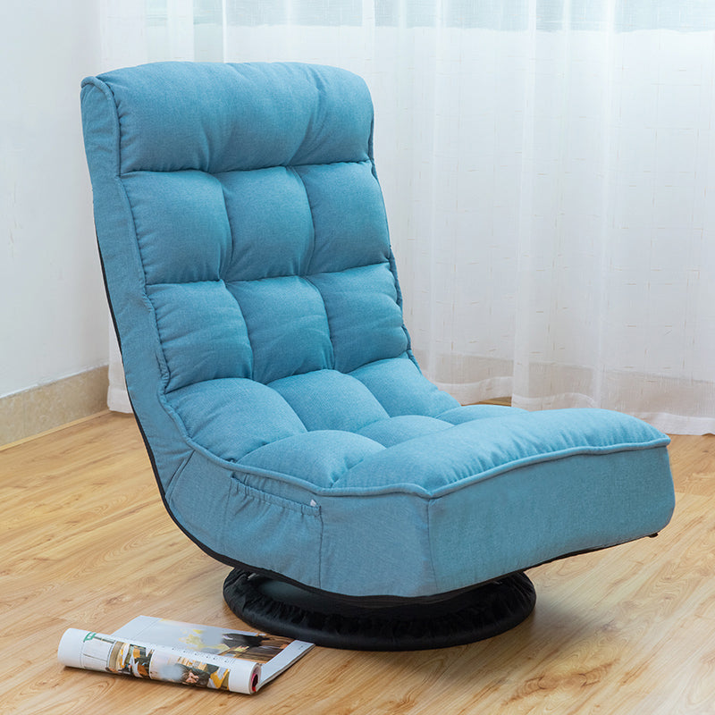 Traditional Lumbar Support Recliner Swivel Rocker Standard Recliner Blue Clearhalo 'Chairs & Seating' 'furn' 'furn_recliners' 'Furniture' 'Living Room Furniture' 'Recliners' 7004357
