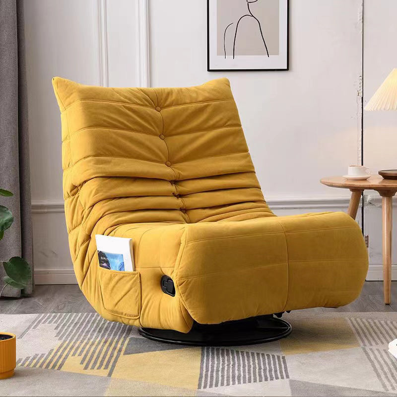 Reclinable de balancín giratorio de reclinación manual moderno