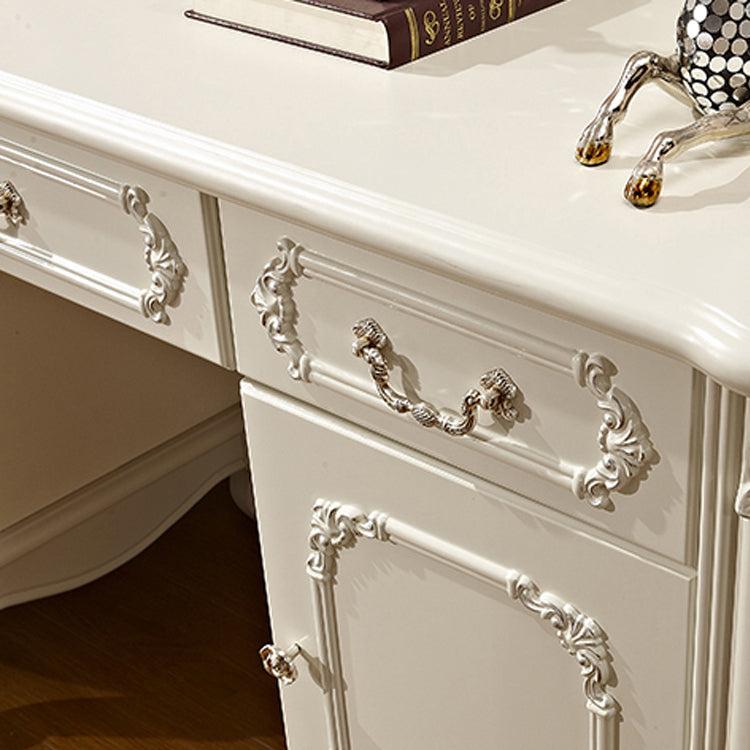 Set di sgabelli da letto per la scrivania del trucco vittoriano per il trucco da letto con cassetto