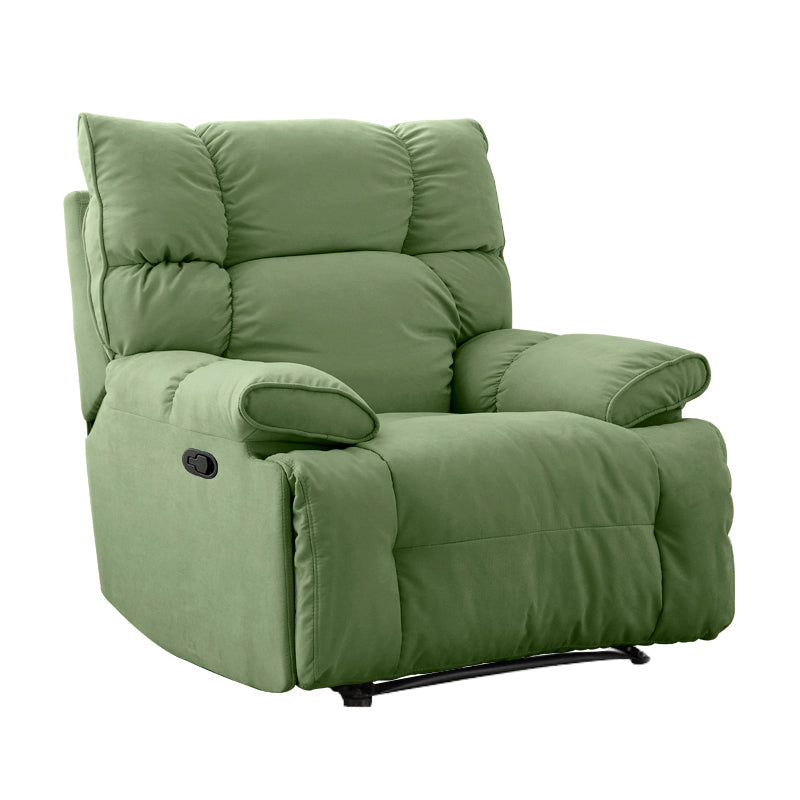 Zeitgenössischer Standard -Liegestuhl Microsuede Single Lielingstuhl