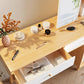 Scandinavian Wood Dressing Table Solid Wood Make-up Vanity with Drawers Clearhalo 'Bedroom Furniture' 'furn' 'furn_makeup_vanities' 'Furniture' 'Makeup Vanities' 'makeup_vanities' 7004712