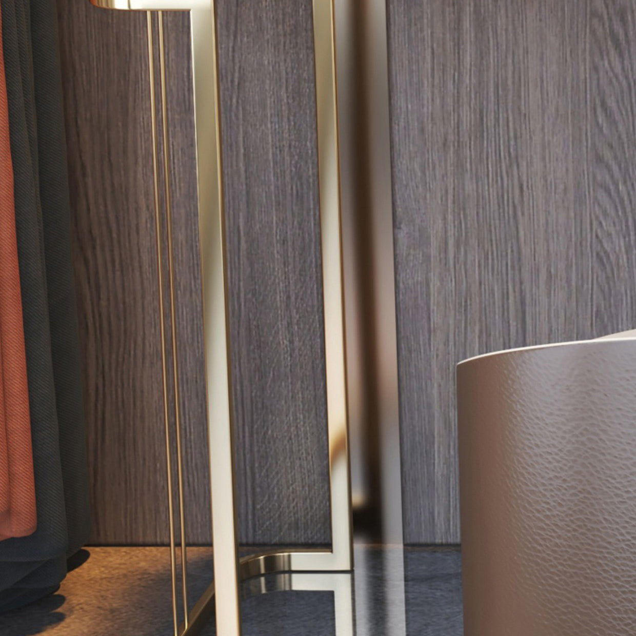 Glam Glass Vanity Desk Bedroom Vanity Dressing Table with Drawer Clearhalo 'Bedroom Furniture' 'furn' 'furn_makeup_vanities' 'Furniture' 'Makeup Vanities' 'makeup_vanities' 7004729