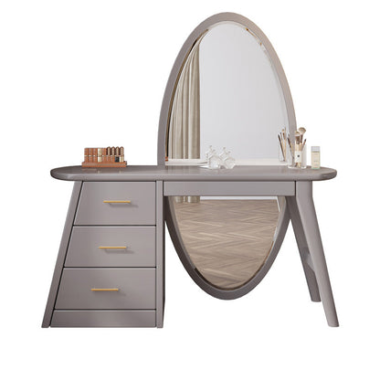 Juego de taburetes de tocador de tocador de tocador glamor