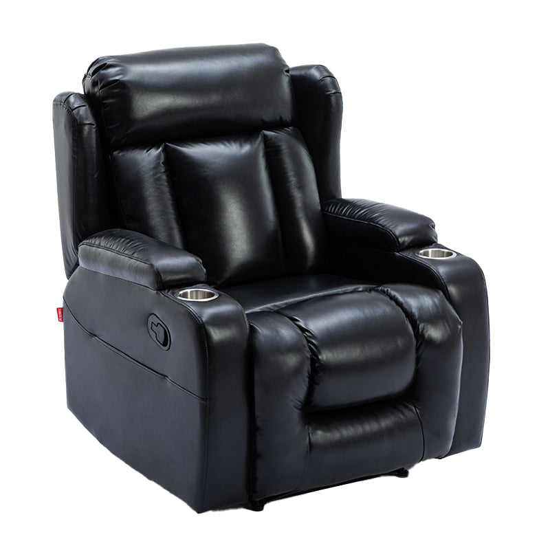 Modern Fux Leather Club Club Recliner Massage Home Theater Recliner